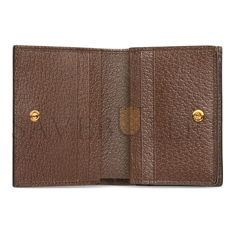 GUCCI OPHIDIA CARD CASE WALLET 523155 (17.5*11cm) GUCCI OPHIDIA CARD CASE WALLET 523155 (17.5*11cm)